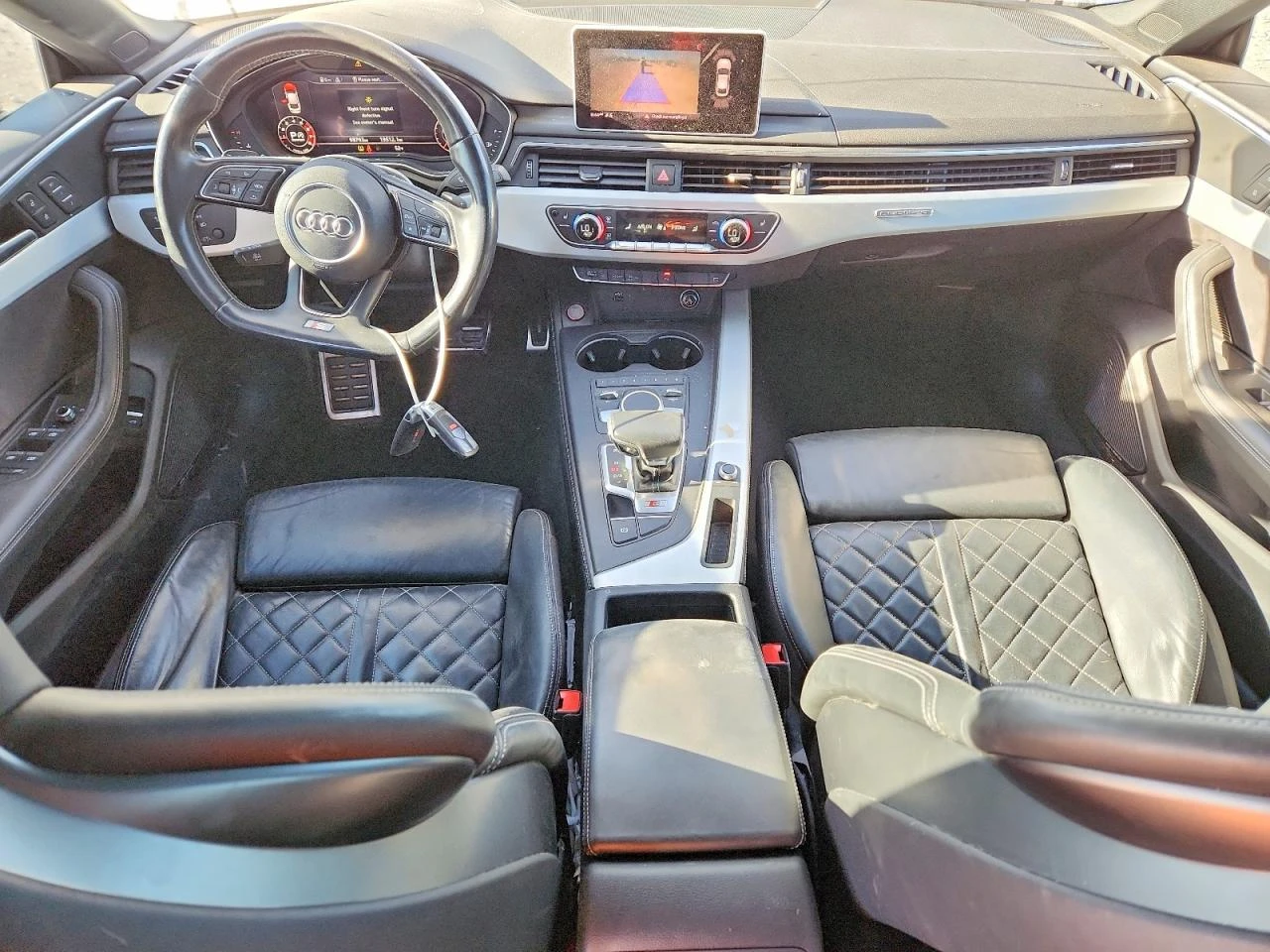 Audi S5 * ДИГИТАЛНО* ТАБЛО* KEYLESS* ШИБИДАХ* КОЖА* ПОДГРЕ, снимка 8 - Автомобили и джипове - 53924990