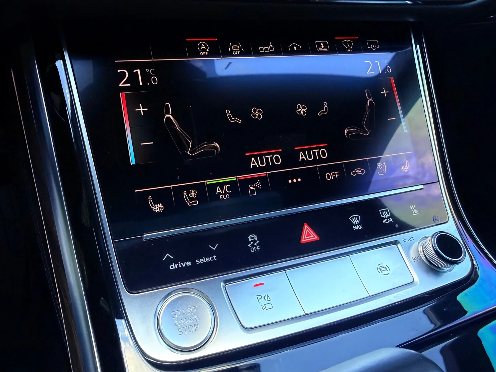 Audi A8 5.0TDI Long/3xTV/B&O 3D/FULL, снимка 9 - Автомобили и джипове - 54284685