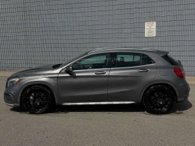 Mercedes-Benz GLA 45 AMG 4MATIC * СИВ МАТ* ПАНОРАМА* ПОДГРЕВИ* , снимка 4