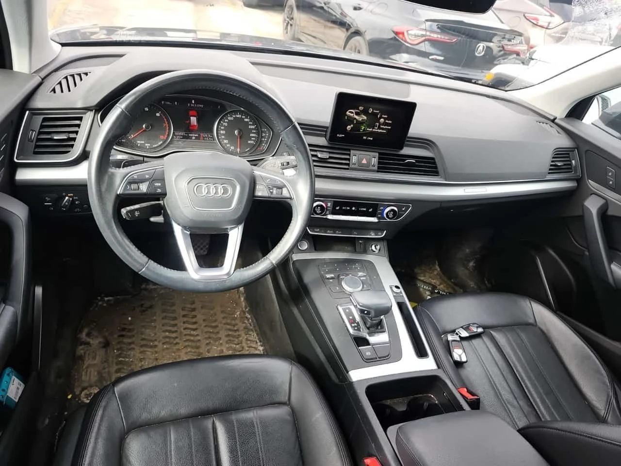 Audi Q5  CARFAX | AVTOKREDIT | LED | KOJA , снимка 9 - Автомобили и джипове - 55052482
