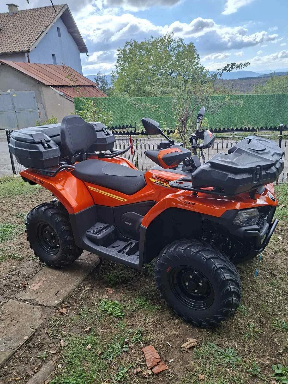 Cfmoto 800 Нов куфар - преден и заден, универсален - изображение 2