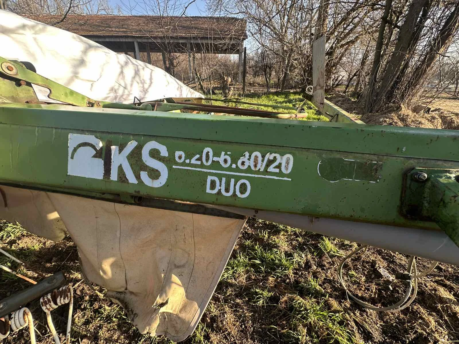 Сенообръщачка Krone 6, 20-6, 80 duo, снимка 4 - Селскостопанска техника - 54028120