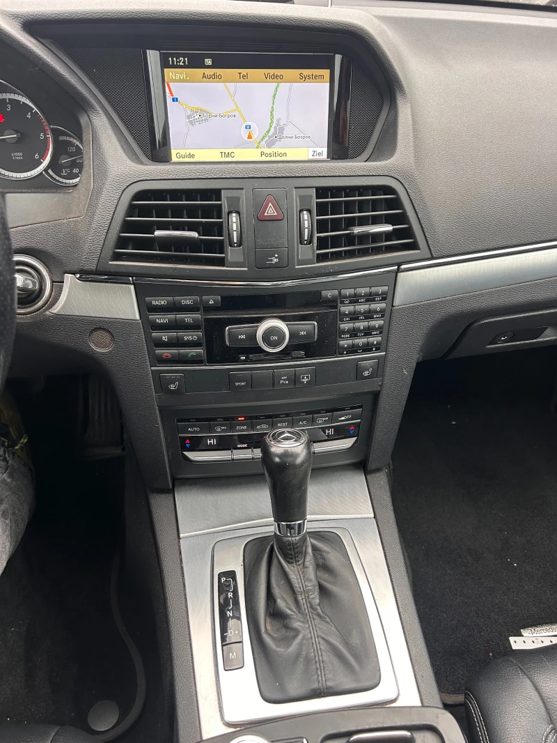 Mercedes-Benz E 250 CDI COUPE AVTOMAT/NAVI/KOJA/KAMERA EURO 5, снимка 14 - Автомобили и джипове - 52455895