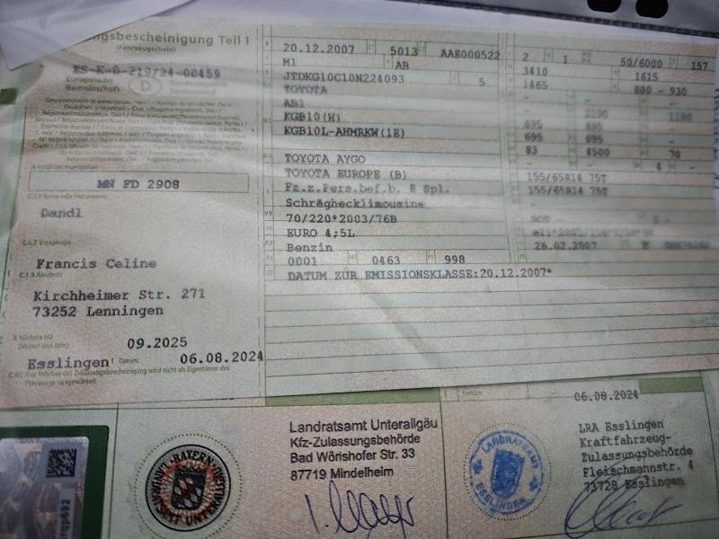 Toyota Aygo 1000, снимка 12 - Автомобили и джипове - 52840097