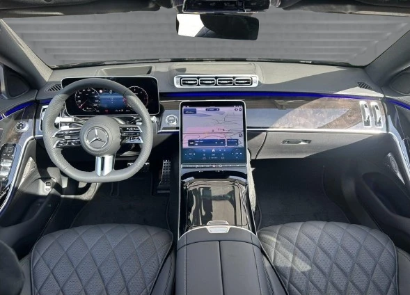 Mercedes-Benz S 450 d Long 4Matic = AMG Line = Night Package Гаранция - изображение 8