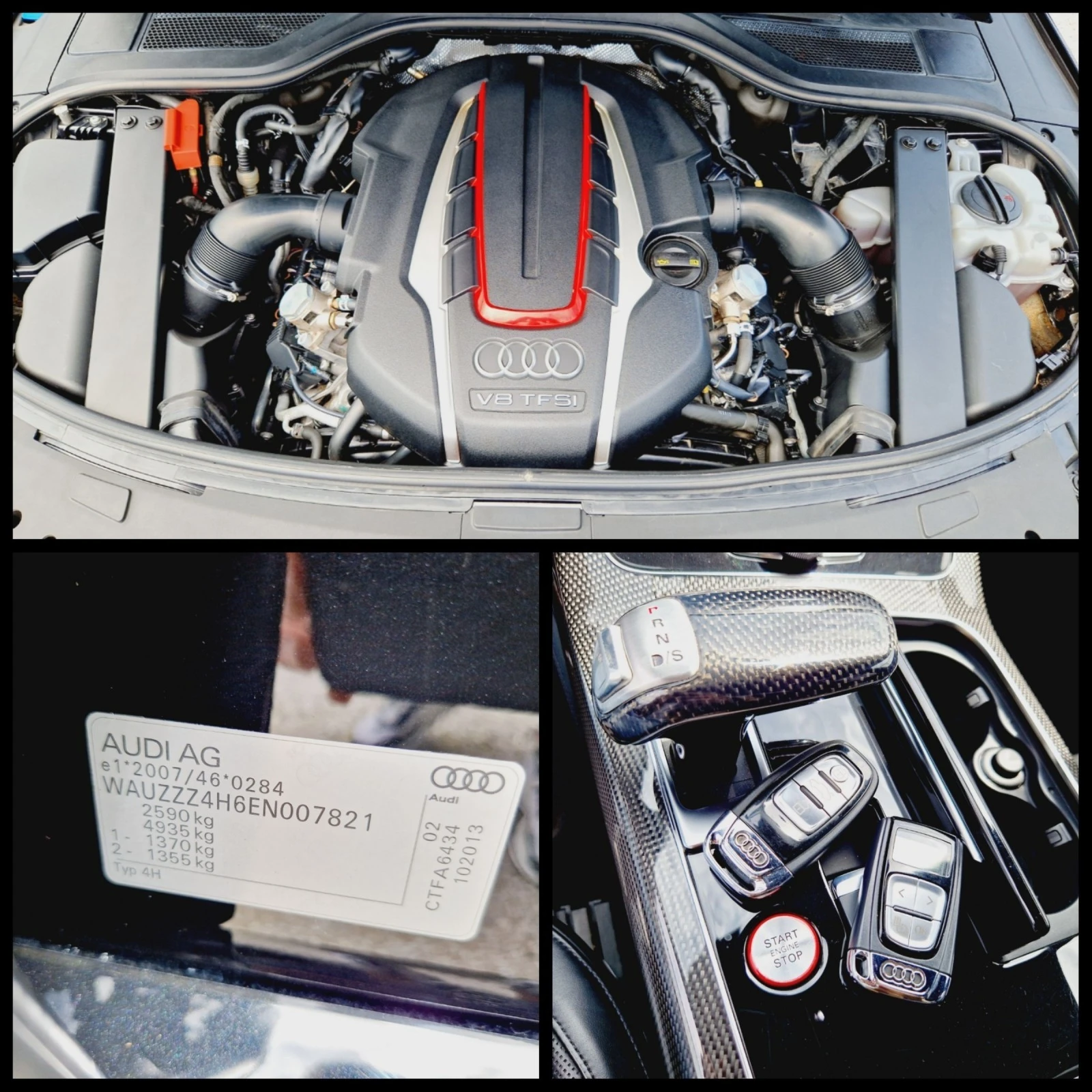 Audi S8 4.0TFSI/V8/FULL-OPTION/CERAMIC/630HP/ | Mobile.bg   17