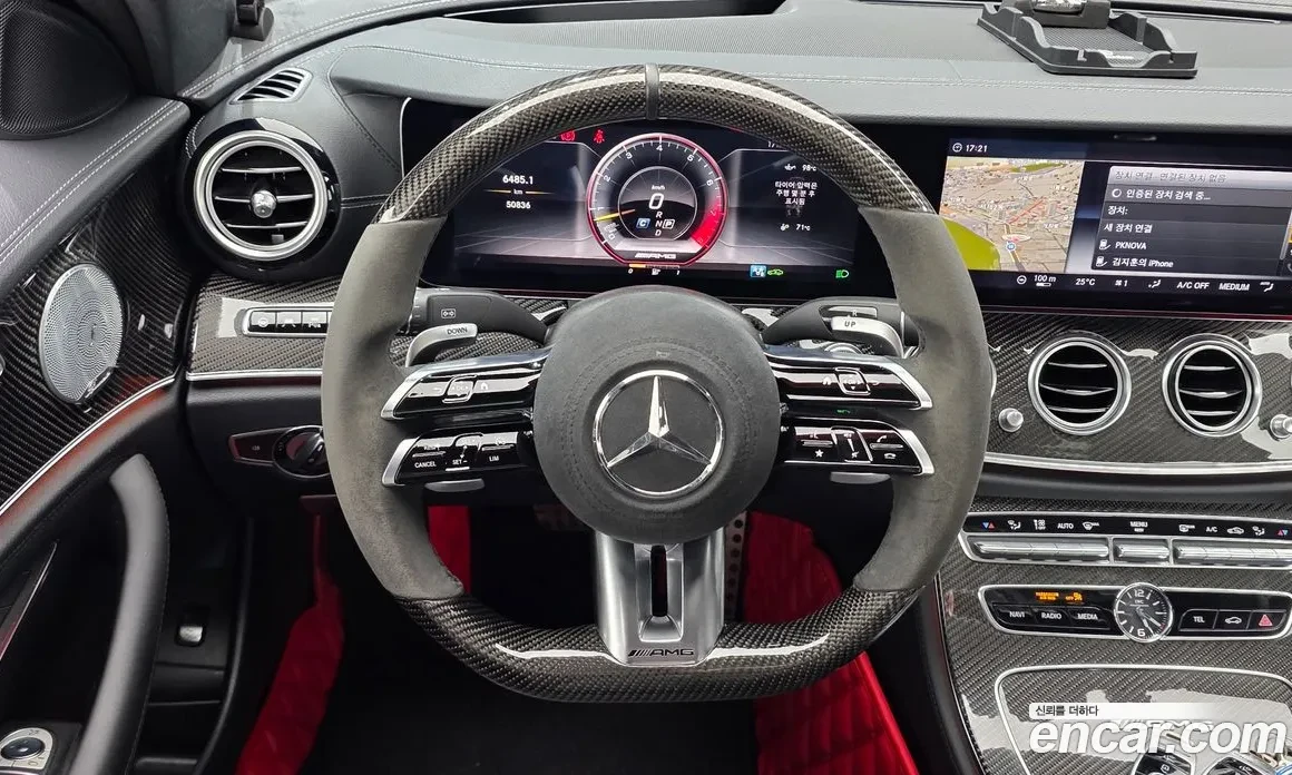 Mercedes-Benz E 63 AMG FULL| BURMESTER| ОБДУХ| DISTRO| HUD, снимка 6 - Автомобили и джипове - 55063169
