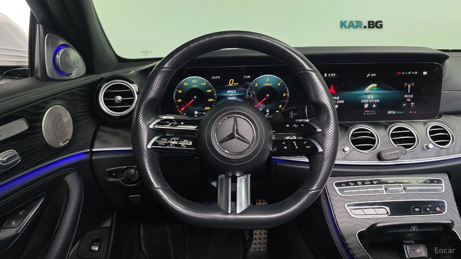 Mercedes-Benz E 220 AMG* 360 КАМЕРА* ПАМЕТ* BURMESTER* 4 ПОДГРЕВА, снимка 12 - Автомобили и джипове - 55729460