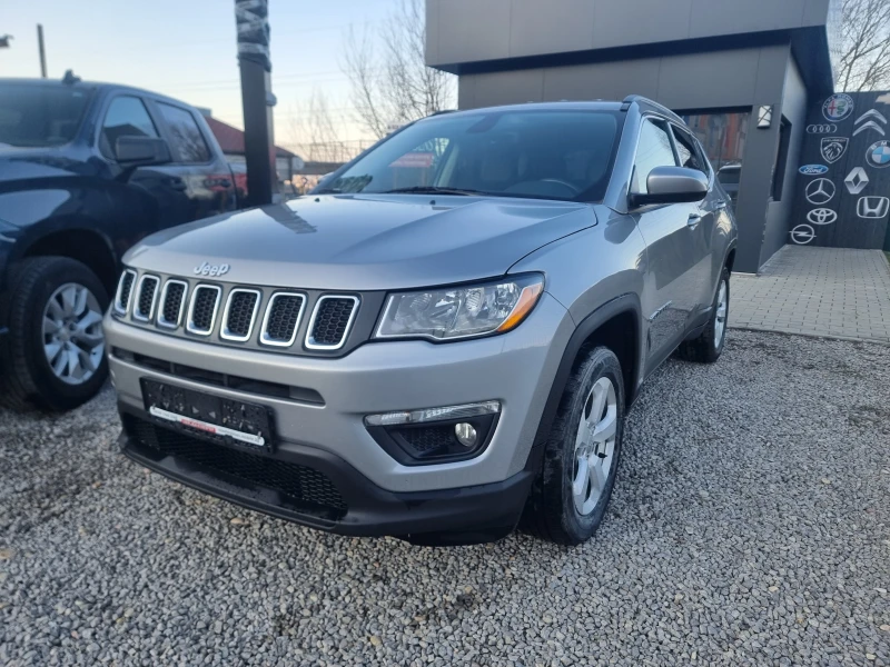 Jeep Compass 2.4i 4X4 АВТОМАТИК КОЖА, снимка 1 - Автомобили и джипове - 49087938