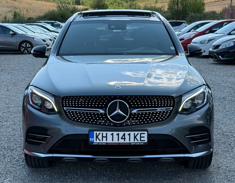 Mercedes-Benz GLC 43 AMG 4MATIC, BiTURBO * BURM* PANO, ЧЕРВЕНИ КОЛАНИ, FULL, снимка 2 - Автомобили и джипове - 51301123