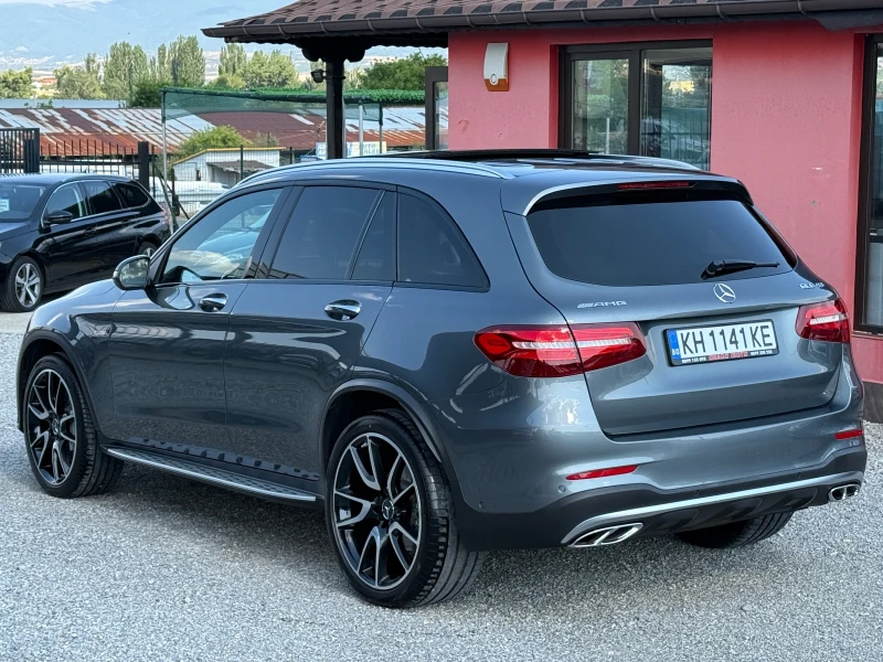 Mercedes-Benz GLC 43 AMG 4MATIC, BiTURBO * BURM* PANO, ЧЕРВЕНИ КОЛАНИ, FULL, снимка 4 - Автомобили и джипове - 51301123