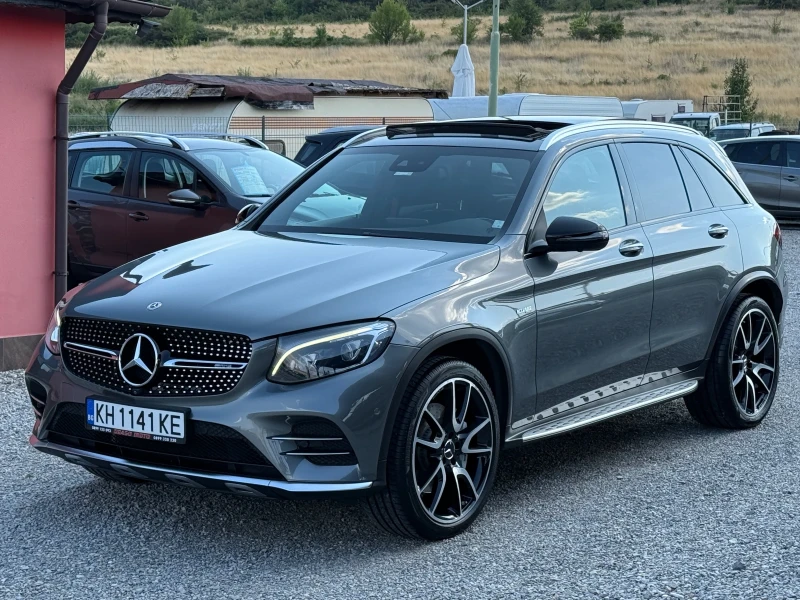 Mercedes-Benz GLC 43 AMG 4MATIC, BiTURBO * BURM* PANO, ЧЕРВЕНИ КОЛАНИ, FULL, снимка 3 - Автомобили и джипове - 51301123