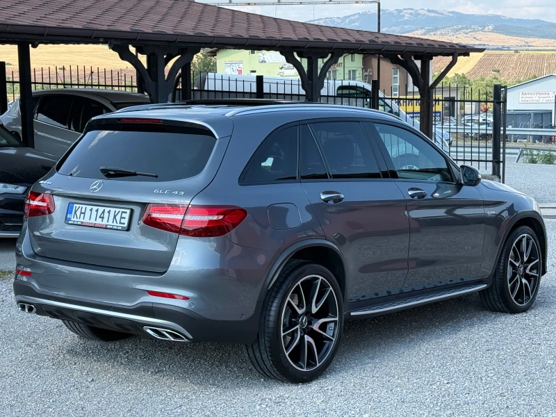 Mercedes-Benz GLC 43 AMG 4MATIC, BiTURBO * BURM* PANO, ЧЕРВЕНИ КОЛАНИ, FULL, снимка 6 - Автомобили и джипове - 51301123
