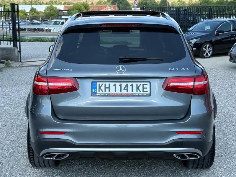 Mercedes-Benz GLC 43 AMG 4MATIC, BiTURBO * BURM* PANO, ЧЕРВЕНИ КОЛАНИ, FULL, снимка 5 - Автомобили и джипове - 51301123