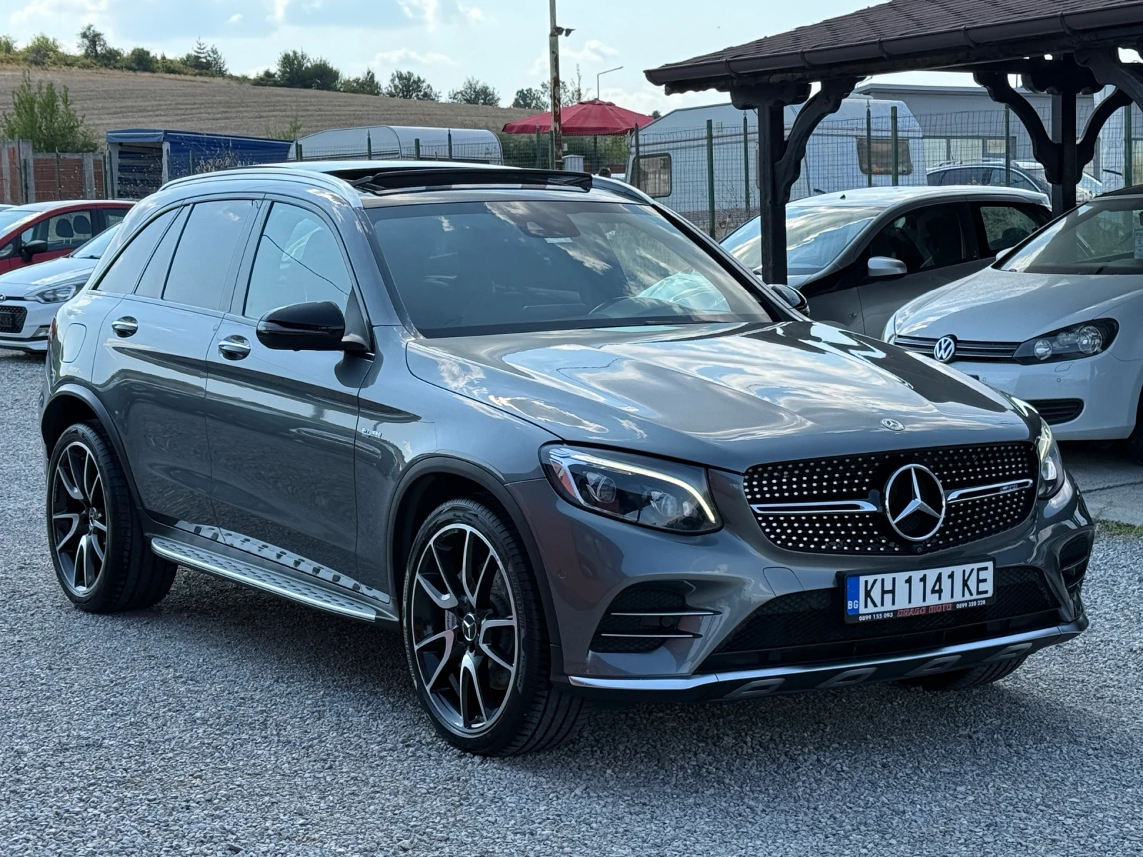 Mercedes-Benz GLC 43 AMG 4MATIC, BiTURBO * BURM* PANO, ЧЕРВЕНИ КОЛАНИ, FULL, снимка 1