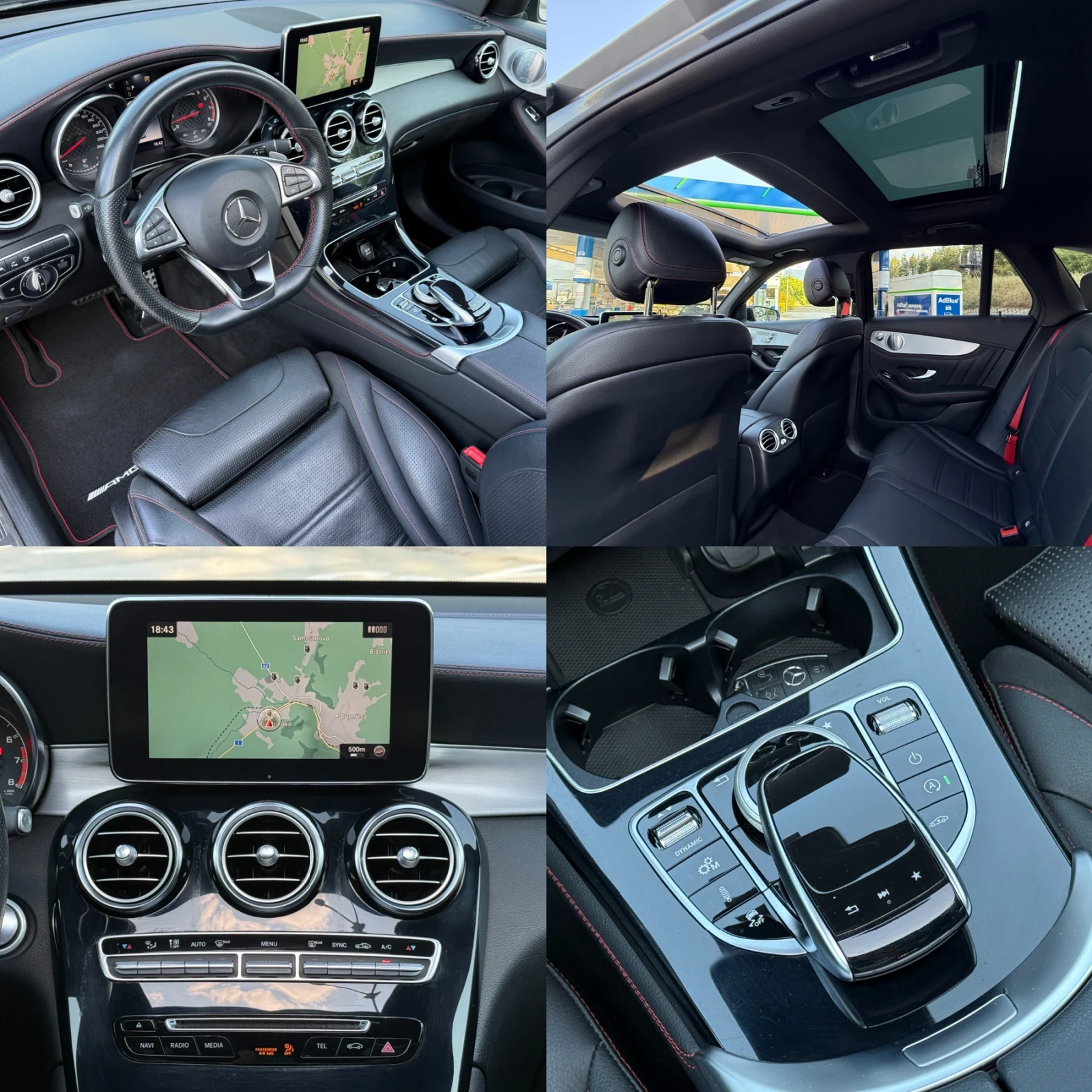 Mercedes-Benz GLC 43 AMG 4MATIC, BiTURBO * BURM* PANO,  , FULL | Mobile.bg   13