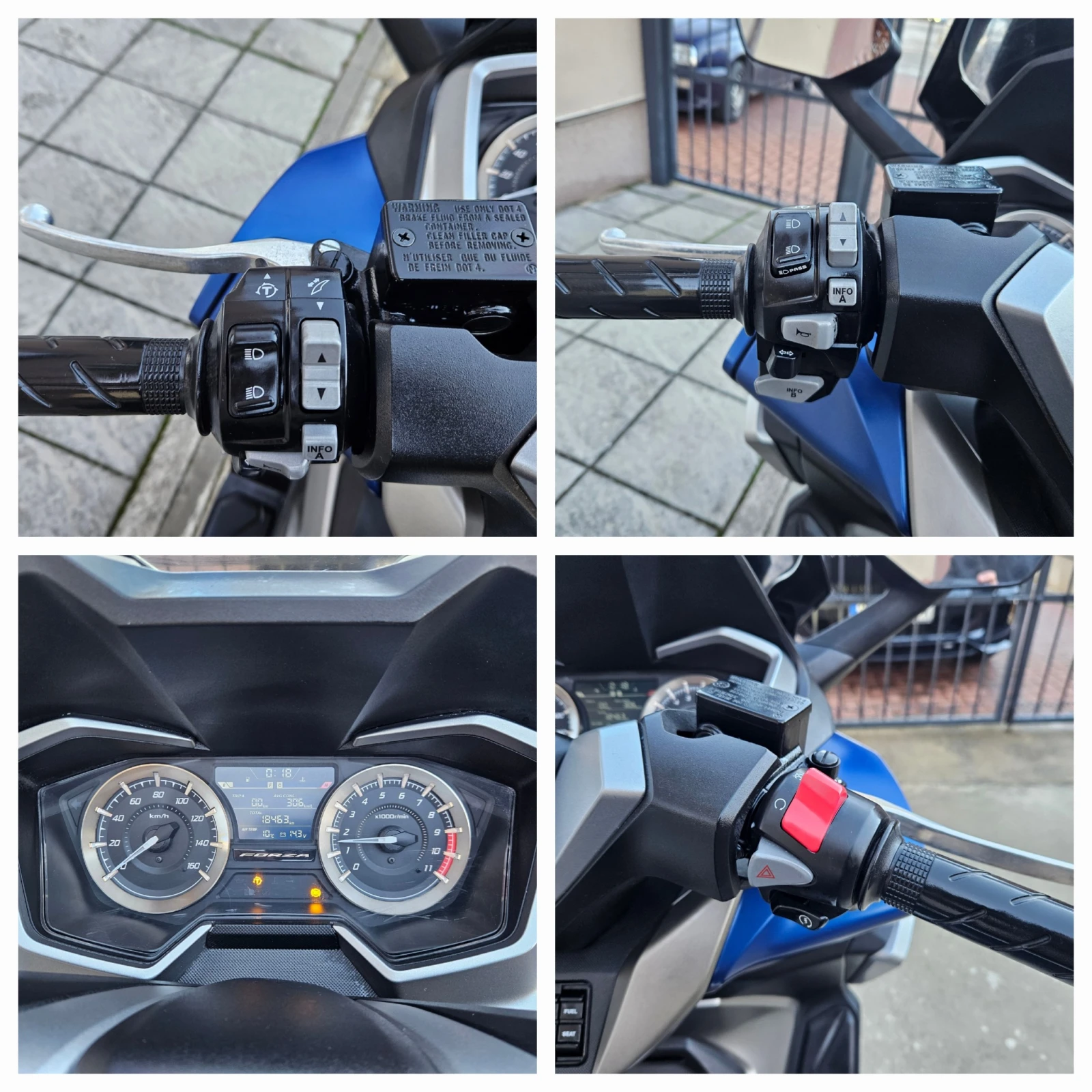 Honda Forza 350ie, ABS-TCS, Led, Smart, 2021г. - изображение 9
