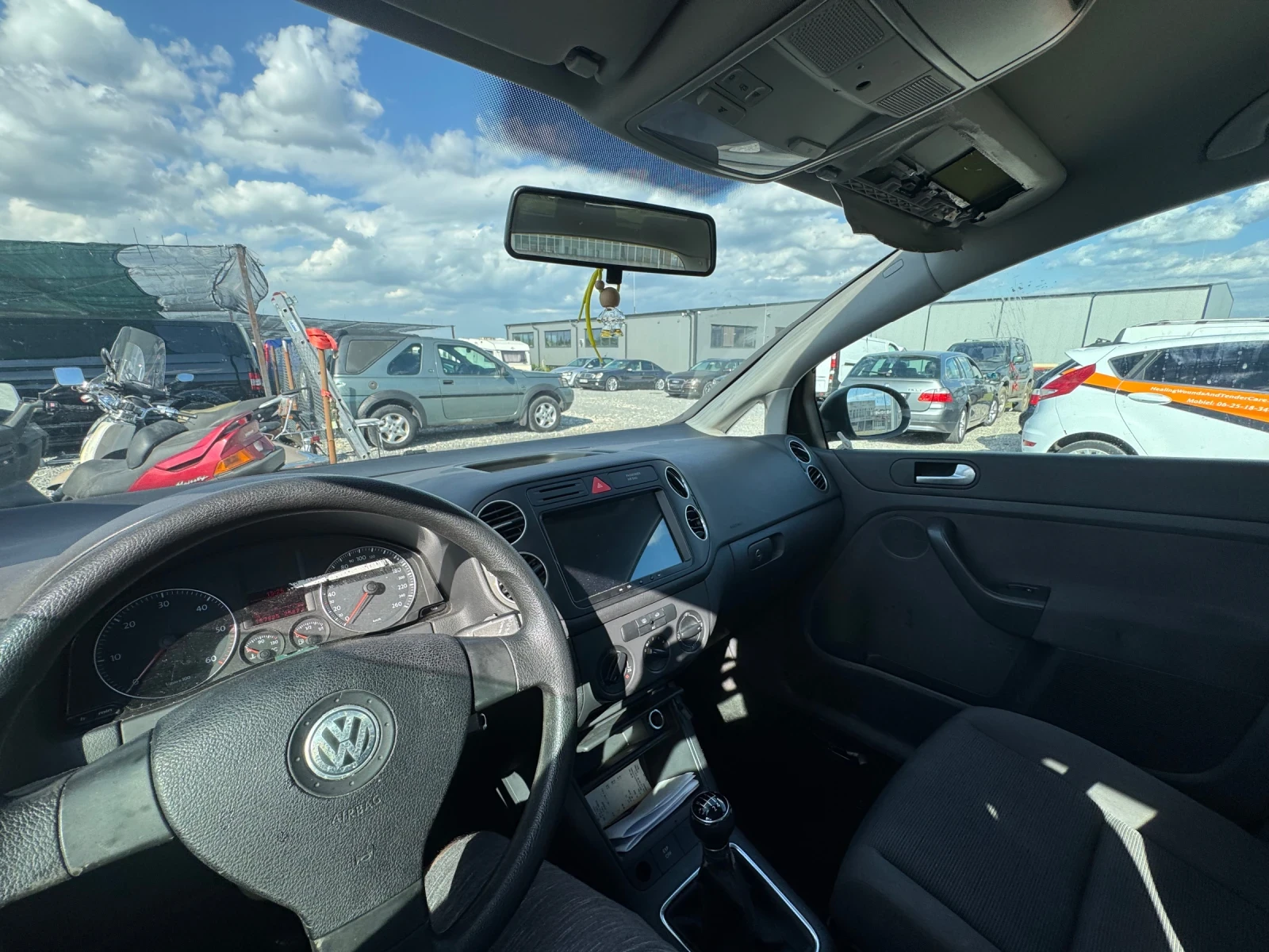 VW Golf Plus 1.9TDI KLIMATIK, снимка 12 - Автомобили и джипове - 54721655