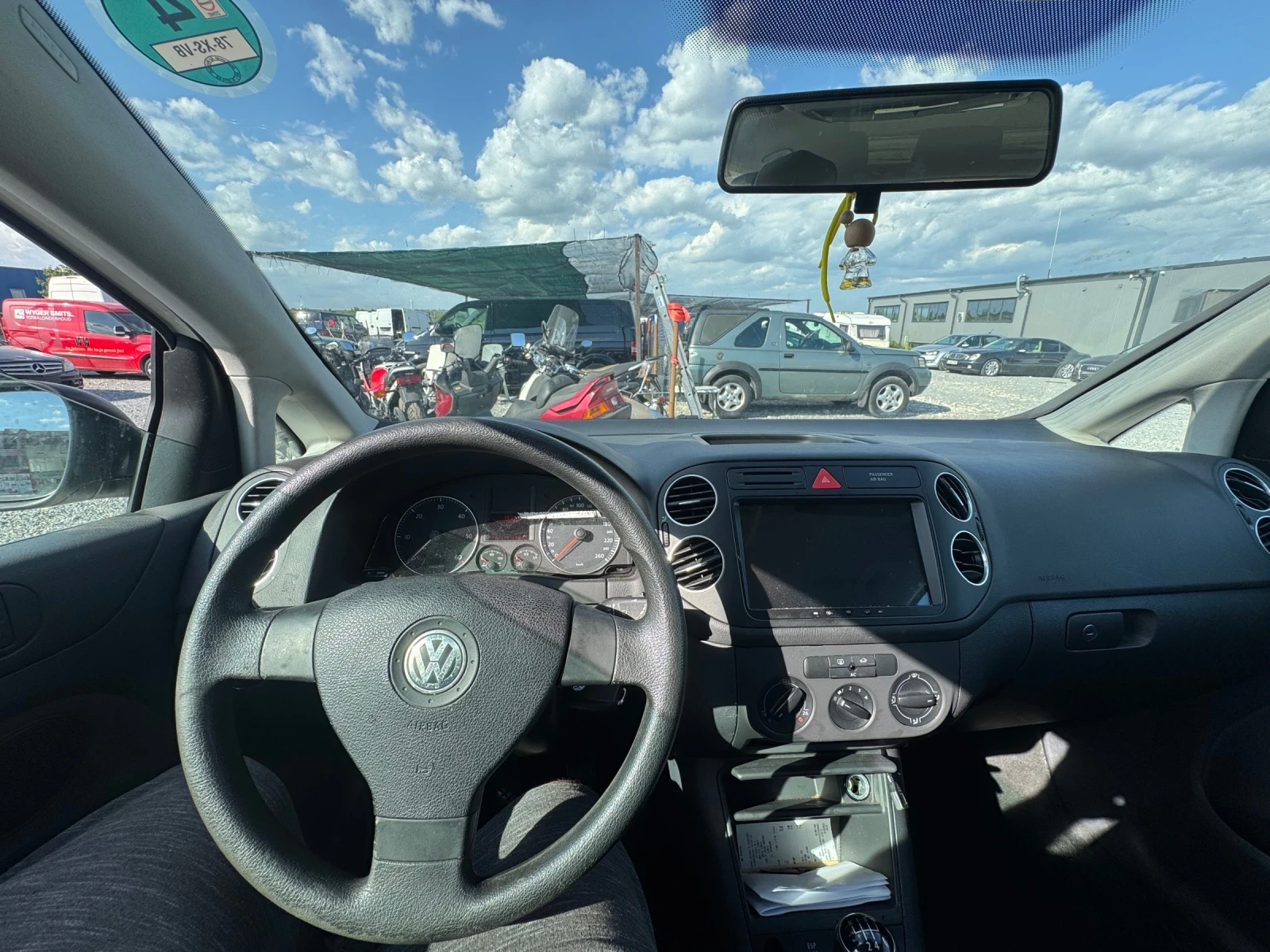 VW Golf Plus 1.9TDI KLIMATIK, снимка 10 - Автомобили и джипове - 54721655