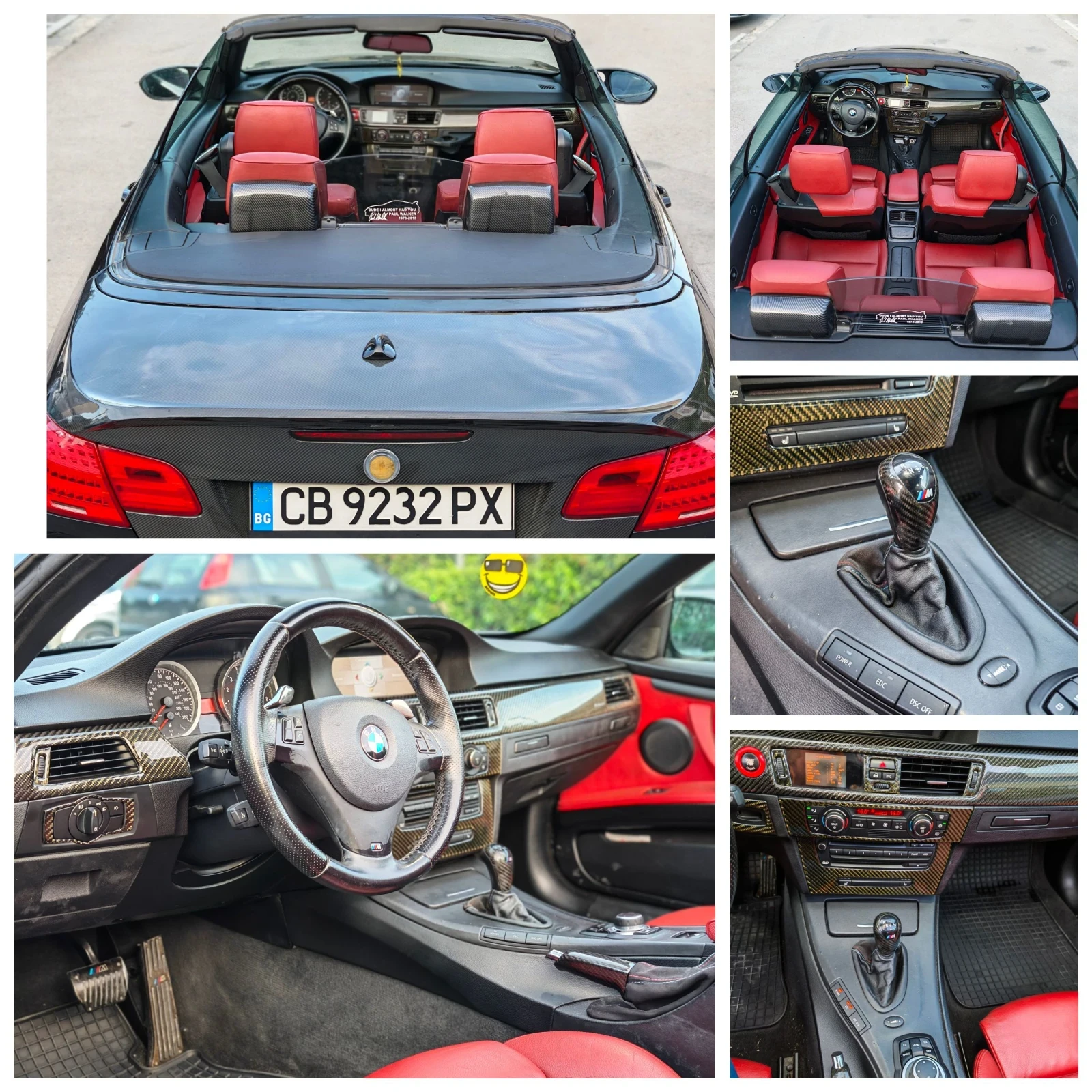 BMW 335 М3* е93* 450+ + , снимка 15 - Автомобили и джипове - 54882059