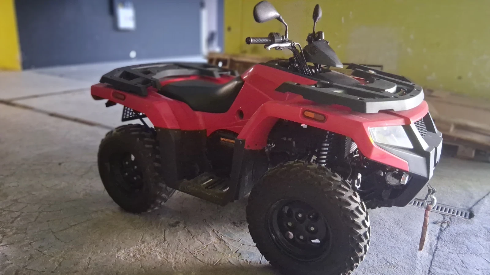 Arctic Cat Dvx 400 кубика с регистрация в Кат, снимка 5 - Мотоциклети и мототехника - 54698052