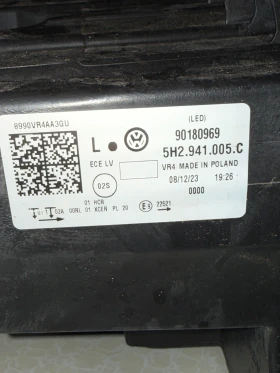 Фарове, стопове и дисплеи от Golf MK8, снимка 10