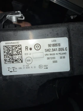 Фарове, стопове и дисплеи от Golf MK8, снимка 11