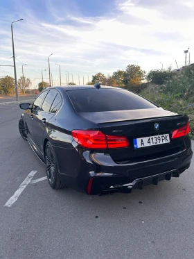 BMW 550 M550i X-drive* Carbon Swartz* Harman* Kardon* Vacu | Mobile.bg    3