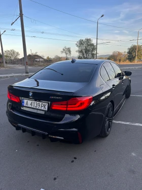 BMW 550 M550i X-drive* Carbon Swartz* Harman* Kardon* Vacu | Mobile.bg    2