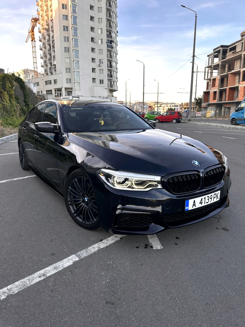BMW 550 M550i X-drive* Carbon Swartz* Harman* Kardon* Vacu - 59900 лв. - 21769559 1