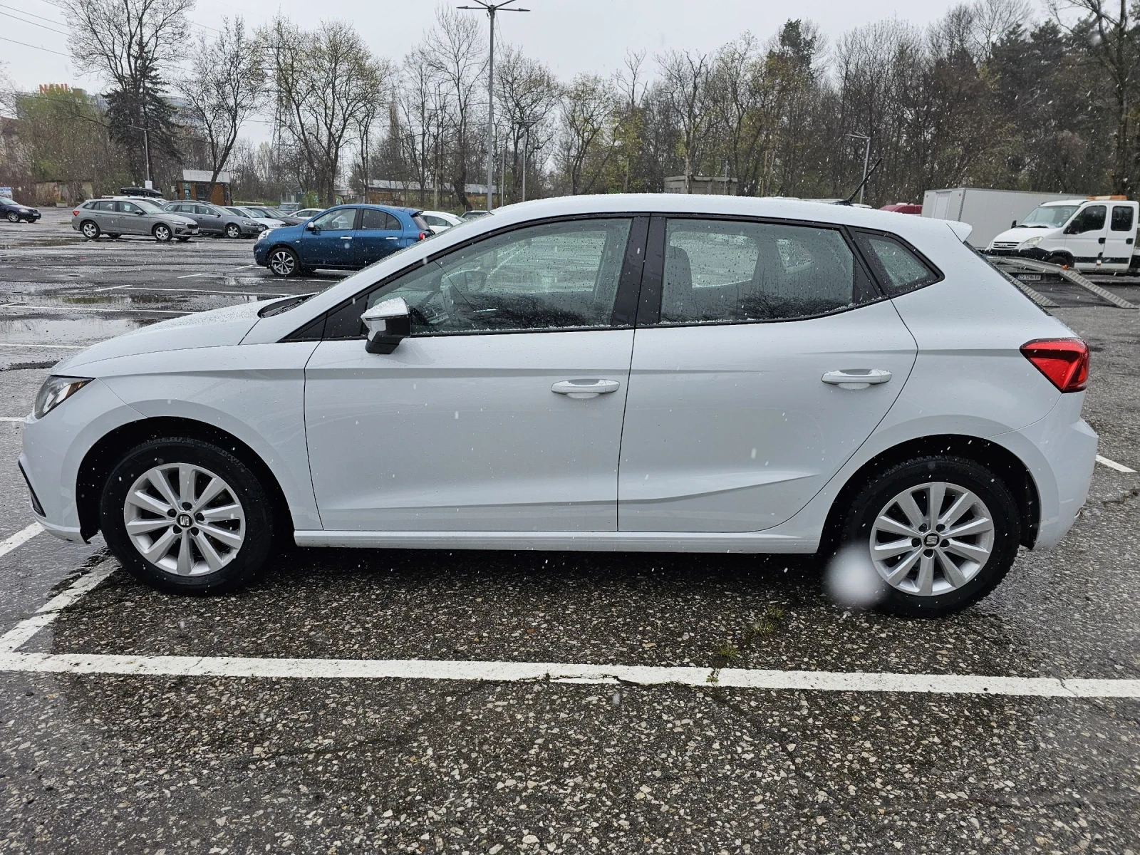 Seat Ibiza 1.6TDI 101к.с. 2021г. без забележки! - изображение 7
