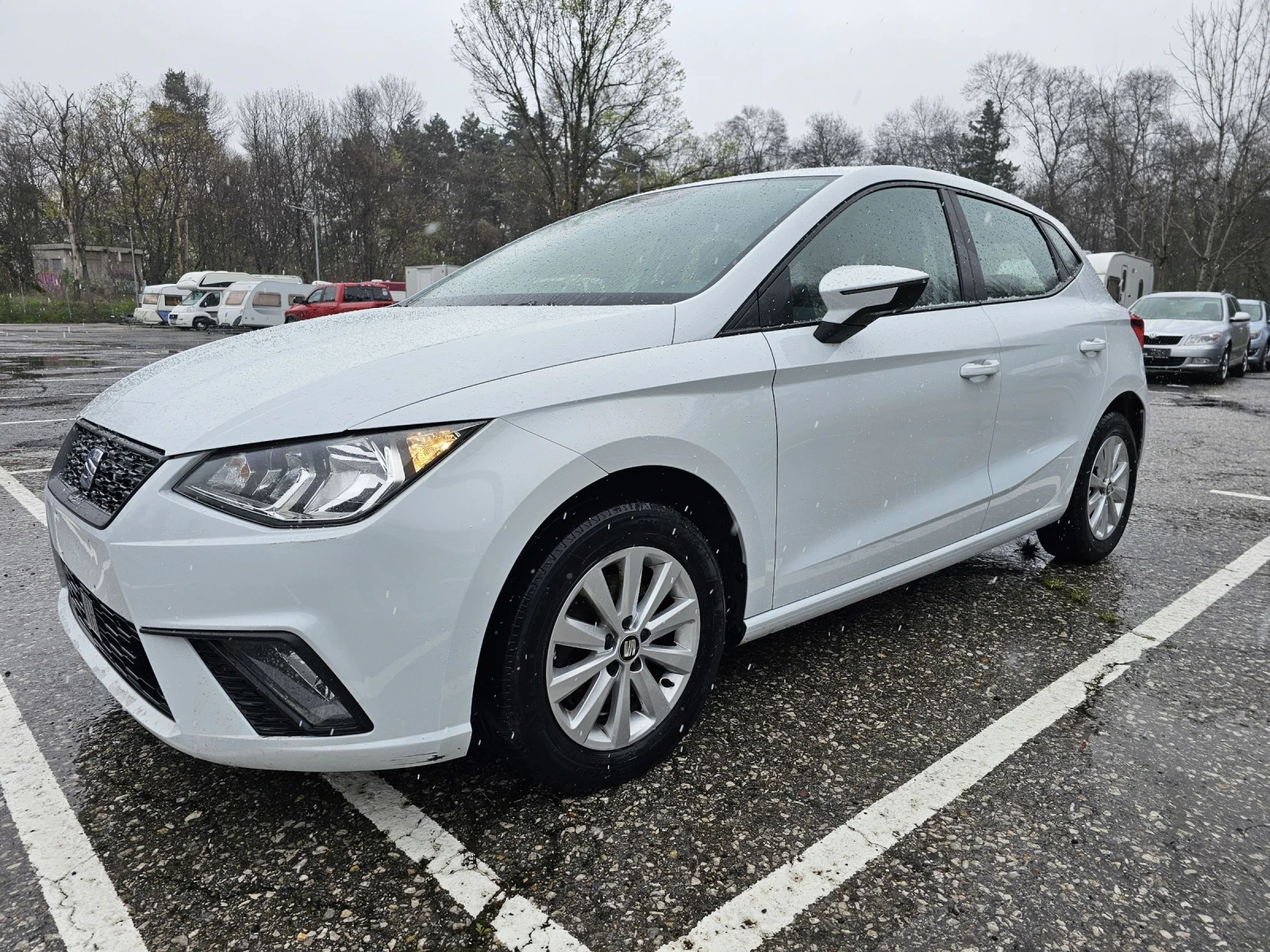 Seat Ibiza 1.6TDI 101к.с. 2021г. без забележки! - изображение 8