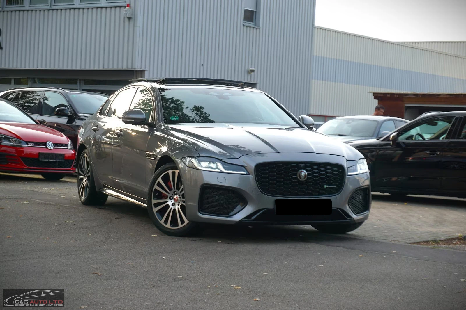 Jaguar Xf R-DYNAMIC/204HP/PANO/HUD/360/AWD/KLESS/480g | Mobile.bg   4