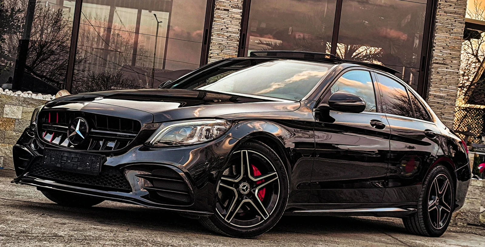 Mercedes-Benz C 200 2.0D BRABUS PACKET ПАНОРАМА DIGITAL