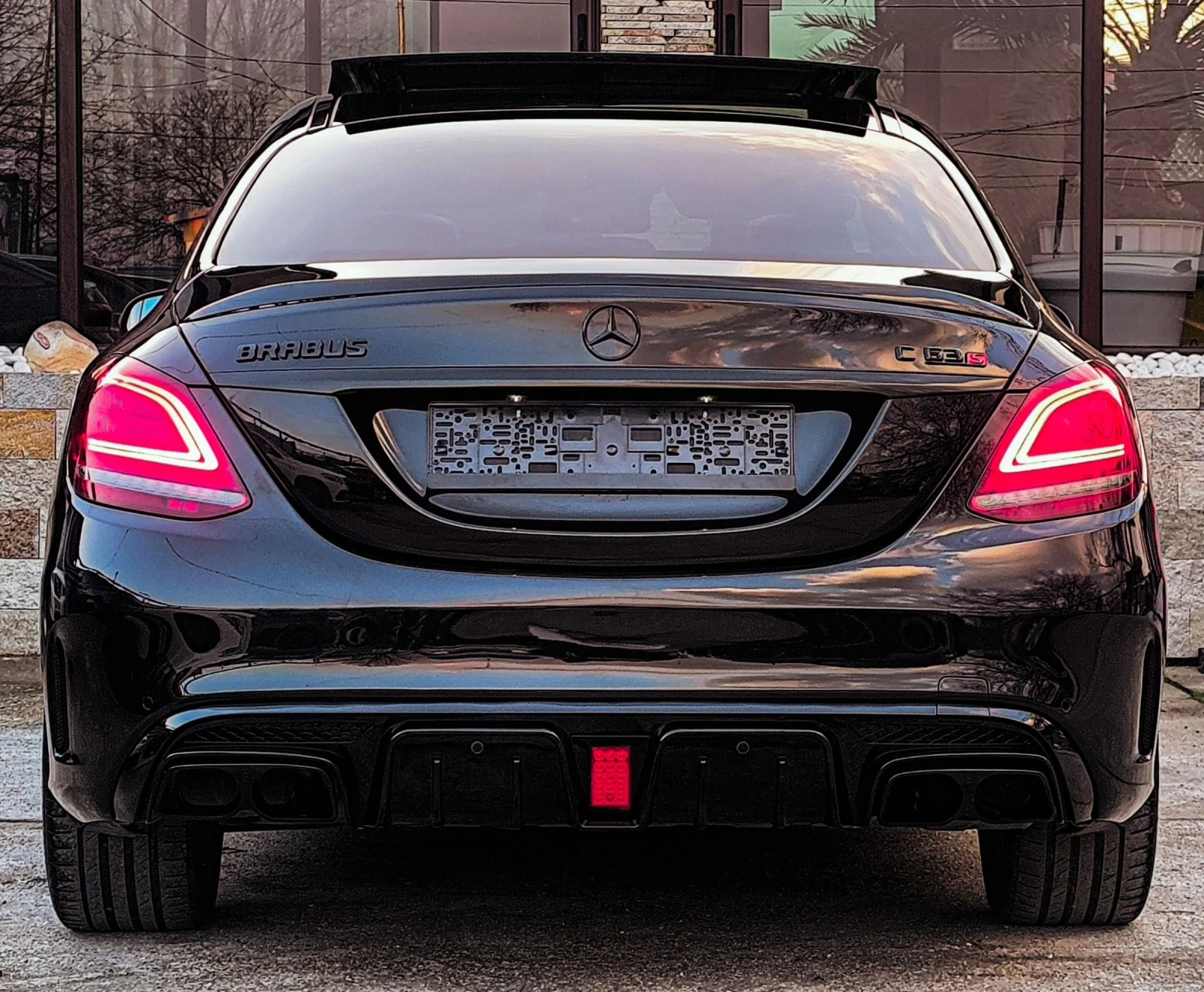 Mercedes-Benz C 200 2.0D BRABUS PACKET ПАНОРАМА DIGITAL, снимка 6 - Автомобили и джипове - 53738858