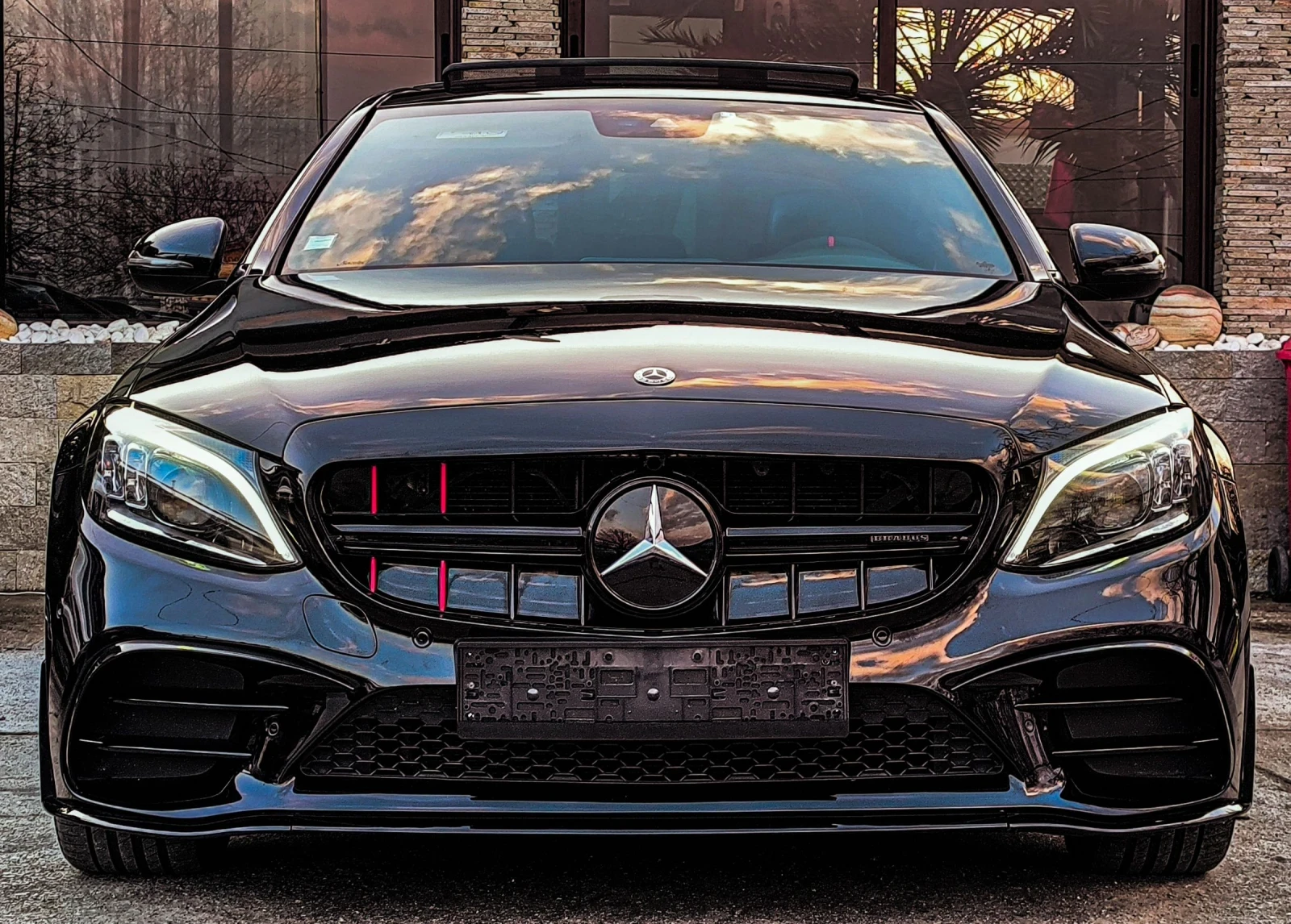 Mercedes-Benz C 200 2.0D BRABUS PACKET ПАНОРАМА DIGITAL, снимка 2 - Автомобили и джипове - 53738858