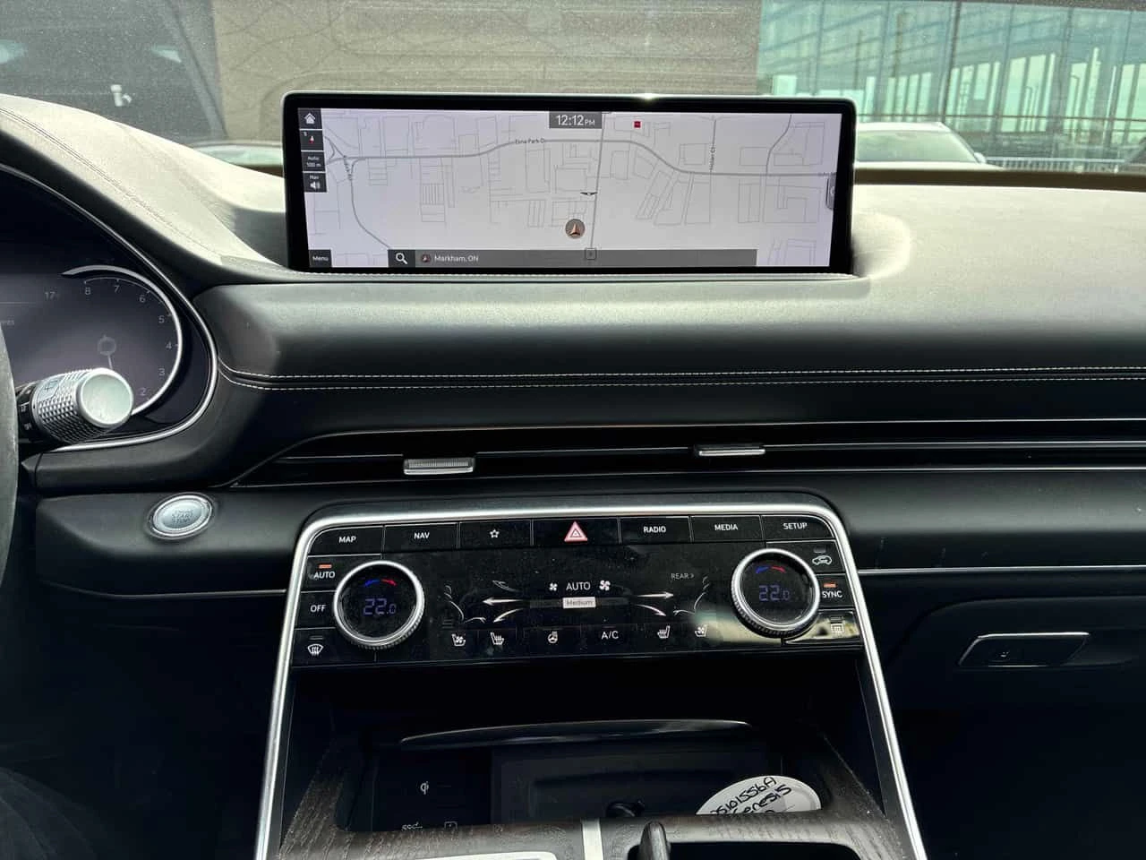 Genesis GV80 * 3.5T Advanced * CARFAX * Обдухване * Панорама * , снимка 9 - Автомобили и джипове - 53885957