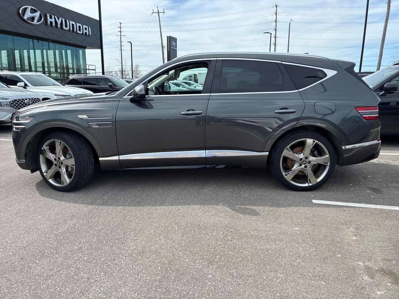 Genesis GV80 * 3.5T Advanced * CARFAX * Обдухване * Панорама * , снимка 2 - Автомобили и джипове - 53885957