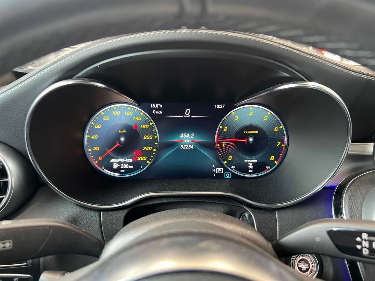 Mercedes-Benz C 43 AMG | DISTRONIC | 360 | BURMESTER | ПОДГРЕВ | CARFAX |, снимка 8 - Автомобили и джипове - 54723733