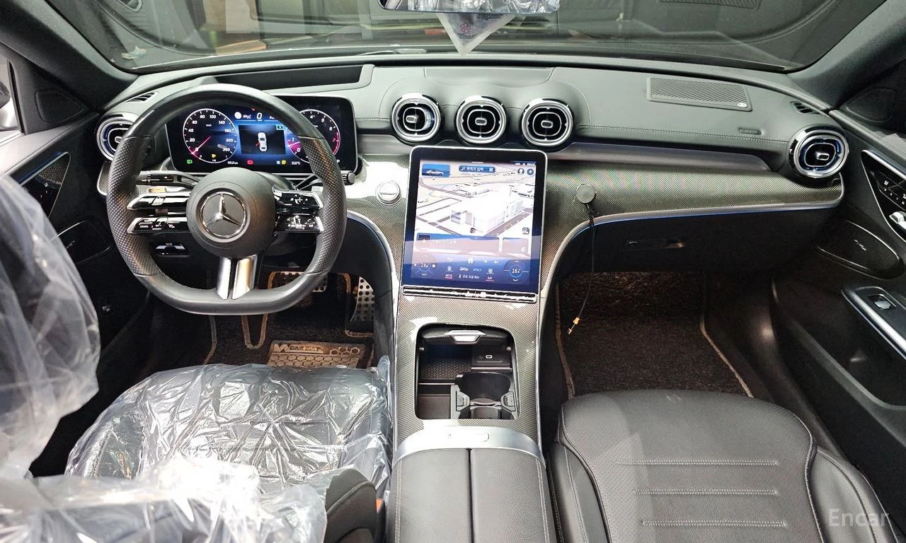 Mercedes-Benz C 300 AMG* LINE* ОБДУХВАНЕ* ДИСТРОНИК* ХЕДЪП* LANE* ASSI, снимка 7 - Автомобили и джипове - 55925531