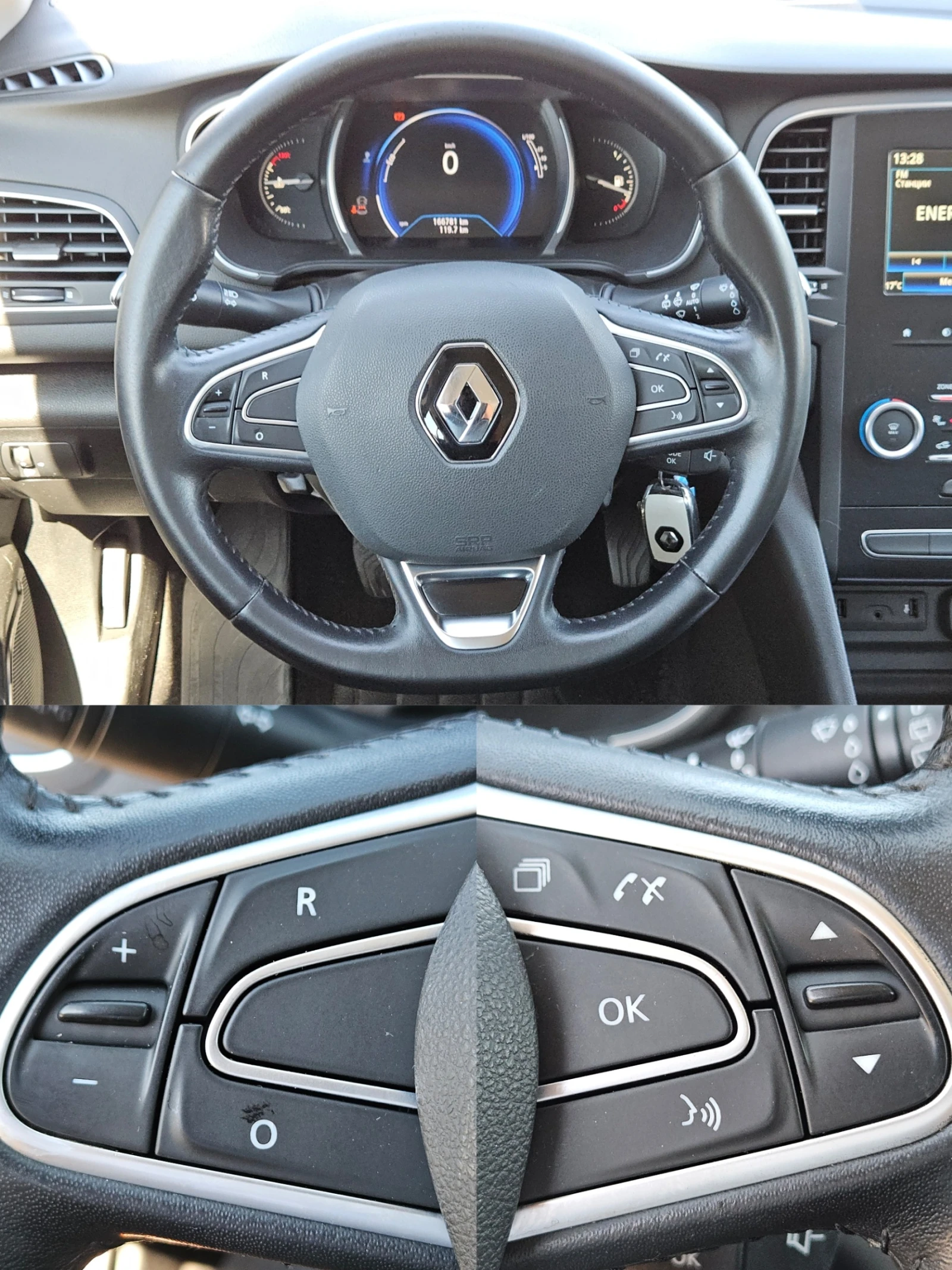 Renault Megane 1.5DCI/Energy/6ск./LED/NAVI/БЛУТУТ/EU6/ТОП, снимка 11 - Автомобили и джипове - 56117461