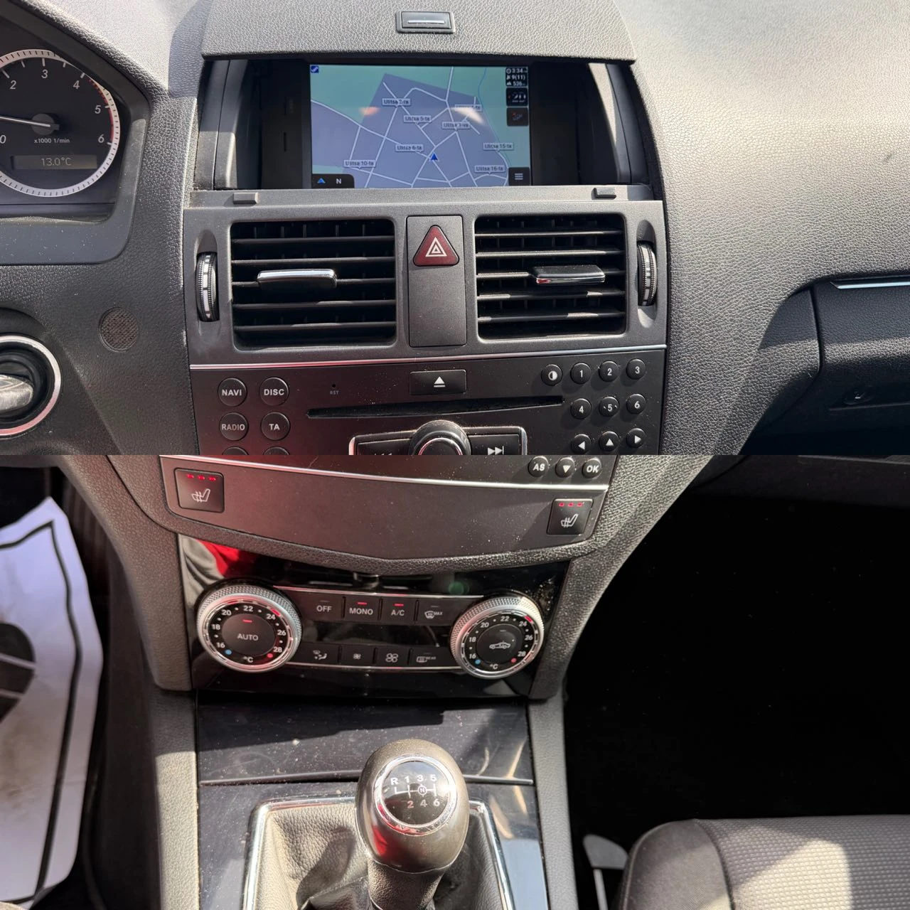 Mercedes-Benz C 200 2.2CDI 135кс 2011г EURO 5, снимка 13 - Автомобили и джипове - 56293494