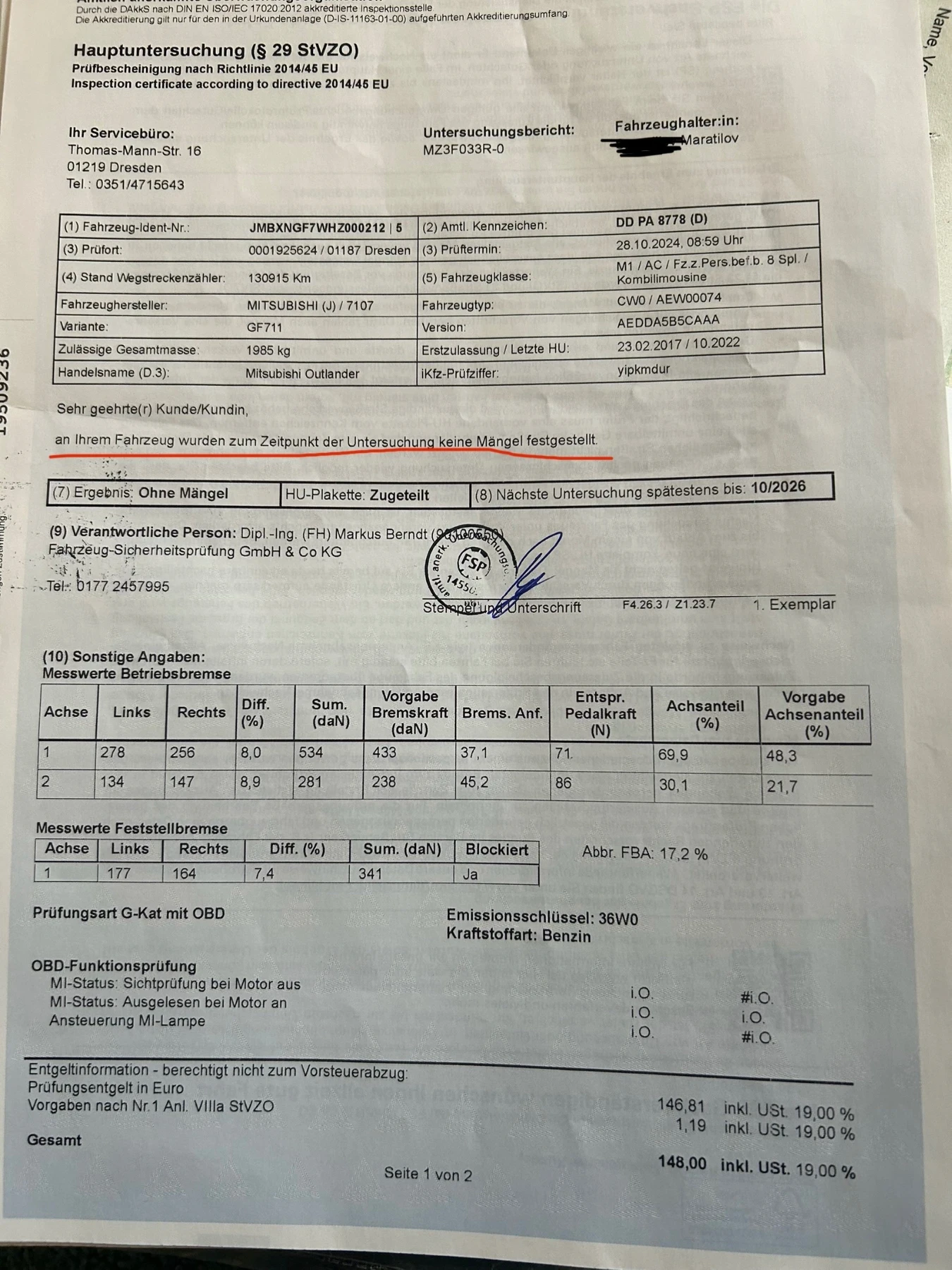 Mitsubishi Outlander 2.0i ClearTec  | Mobile.bg   16
