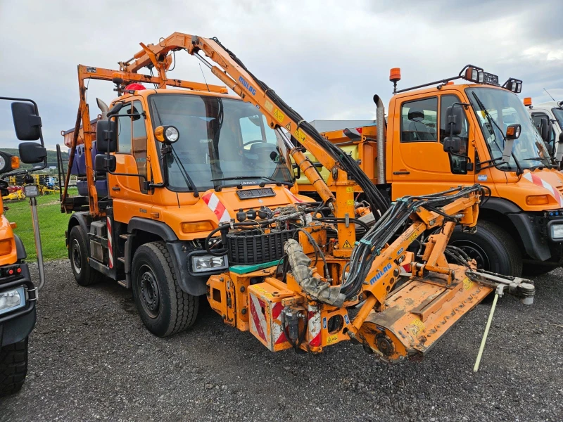 Mercedes-Benz UNIMOG U400-Мулгер Двоен, Внос, , , снимка 2 - Камиони - 48264154