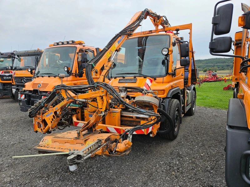 Mercedes-Benz UNIMOG U400-Мулгер Двоен, Внос, , , снимка 3 - Камиони - 48264154