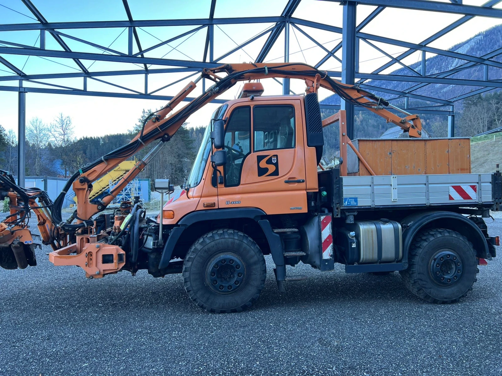 Mercedes-Benz UNIMOG U400-Мулгер Двоен, Внос, ,  | Mobile.bg — изображение 1
