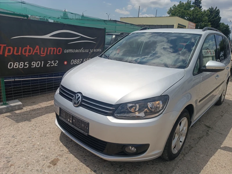 VW Touran 1, 6 TDi, ЧЕРЕН ПЕТЪК до 30.11., ПЕРФЕКТЕН, ЛИЗИНГ