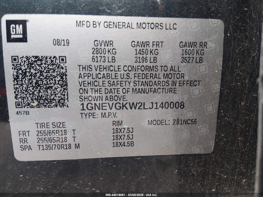 Chevrolet Traverse 3.6L V-6 DI, DOHC, VVT, 310HP All Wheel Drive | Mobile.bg � ����������� 9