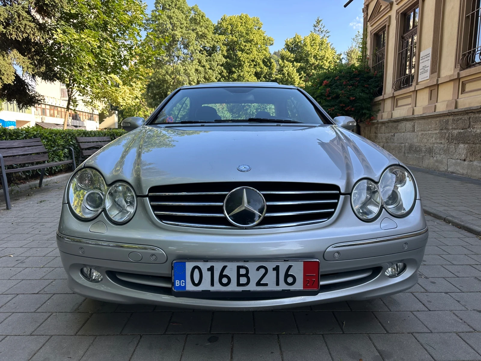 Mercedes-Benz CLK CLK 320 FACELIFT218к.с.* DISTRONIC* KEYLESS* MEMOR, снимка 6 - Автомобили и джипове - 55099094