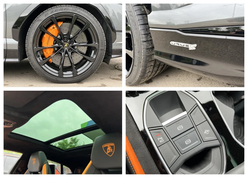 Lamborghini Urus S/666 HP/CERAMIC/AKRAPOVIC/B&O/TV/HEAD UP/, снимка 17 - Автомобили и джипове - 53417044
